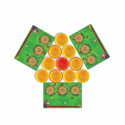 Друштвена игра Korea Board Games Coconuts, 2–4 играчи, над 6 години, повеќебојна