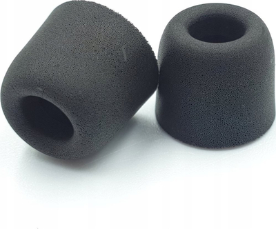 Jastëkë shkumë për kufje in ear AKG, 2 copë, izolim zëri, të zinj