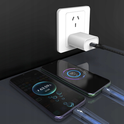 Kабел Dudao L3F 2W1, 2 x USB-C, 100W, 1.2 m, црн