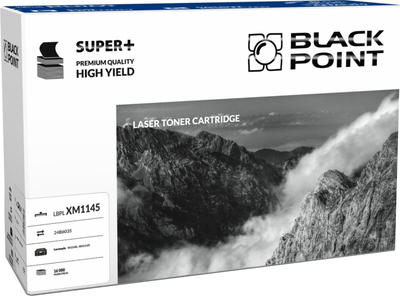 Toner zëvendësues Black Point LBPLXM1145, i zi
