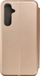 Заштитна футрола Book Elegance за Samsung S23 FE, со капак-паричник, златна