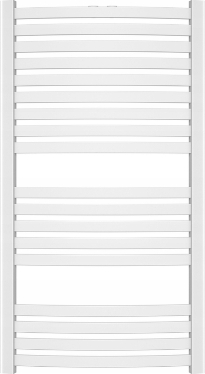 Radiator banjoje Invena, 540x1000 mm, me shirita të harkuar, i bardhë