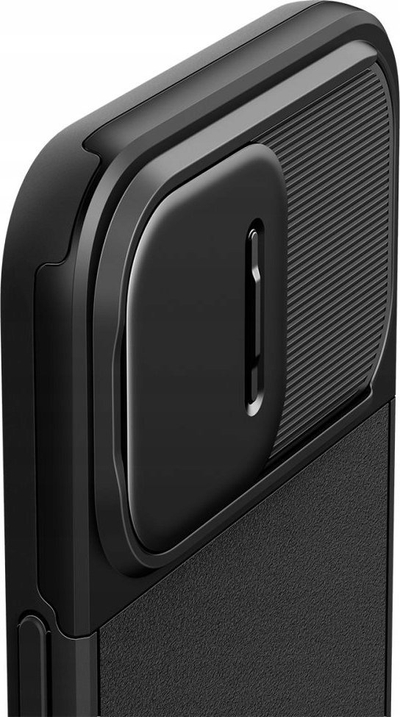 Kllëf telefoni Spigen Optik Armor MagFit për iPhone 16 Pro Max, me MagSafe, i zi