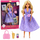 Kukull LeanToys Anlily Fashion, 30cm, me aksesorë, e purpurt