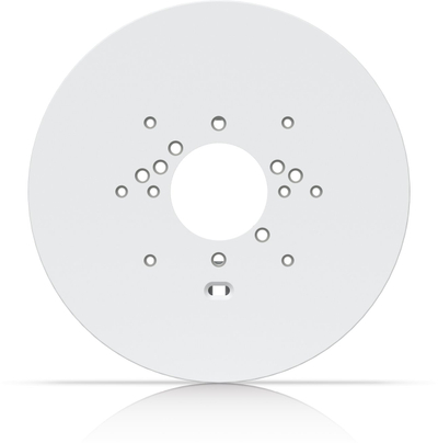 Pлоча за монтажа Ubiquiti UACC-GB-Plate-W, за камери UniFi Protect, бела