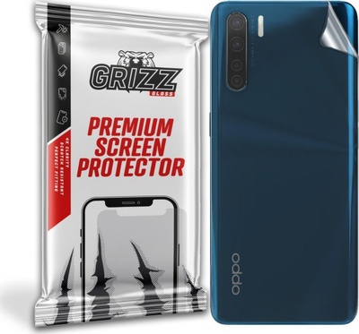 Folie mbrojtëse mbrapa GrizzGlass Oppo A91, sateni