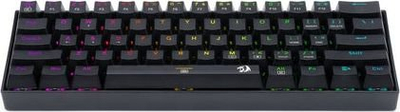 Tastierë mekanike Redragon K630 DragonBorn, 60%, RGB, e zezë