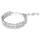 Byzylyk për femra Swarovski Mesmera 5669927, 19.5 cm, i argjendtë/transparent