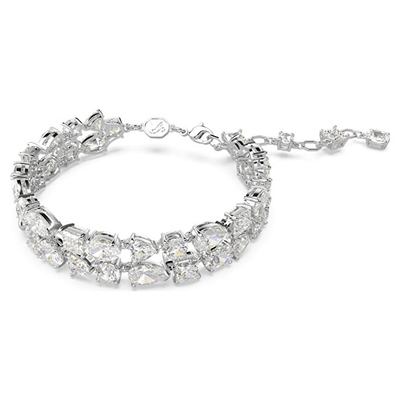Byzylyk për femra Swarovski Mesmera 5669927, 19.5 cm, i argjendtë/transparent