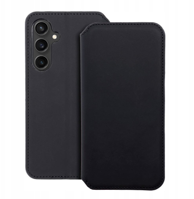 Këllëf portofol Dual Pocket Book për Samsung S24 FE, Light Trenches, i zi