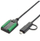 Kabllo Exsys EX-13003 USB C në terminale me vida, 1m, e zezë