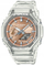 Orë digjitale Casio G SHOCK GA-2100BM, për meshkuj, portokalli