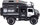 Makine lodër policie Leantoys Patrol Car, shkallë 1:14, off-road, bardhë e zi
