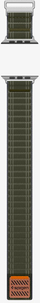 Rrip për Apple Watch Spigen Fabric Band, hook and loop, 49mm 46mm 45mm 44mm, i gjelbër