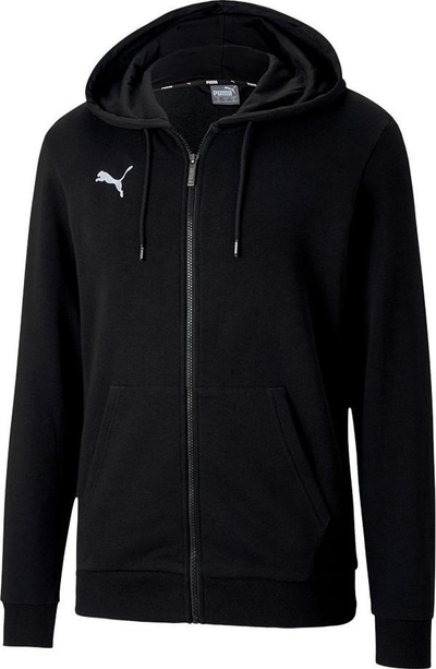 Bluza me kapuç Puma teamGoal 23 Casuals, M, pambuk poliestër, e zezë