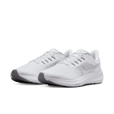 Atlete Nike Air Zoom Pegasus 39, vrapimi, UK 9.5, të bardha Grey Fog