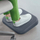 Mbajtëse ergonomike për këmbë Leitz Ergo, e rregullueshme, për tavolinë, e zezë
