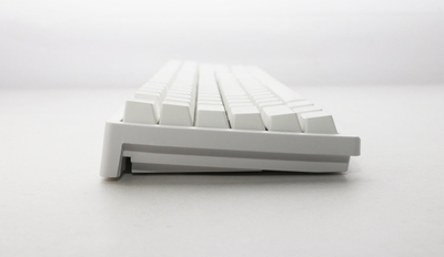 Tastierë gaming Ducky Zero 6108 Pure White, pa kabllo, RGB, Cherry MX2A Red, US ANSI, e bardhë