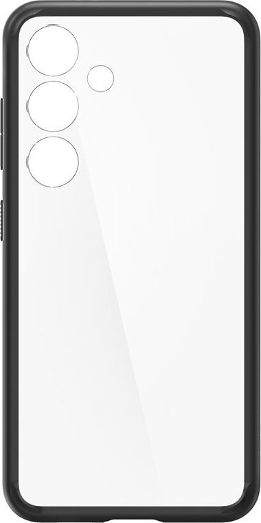Kapak telefoni Spigen Ultra Hybrid për Samsung Galaxy S24, transparent, i zi mat