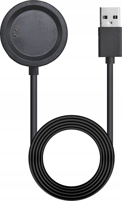 Kabllo karikimi Akyga OnePlus Watch AK-SW-53, USB 1m, e zezë