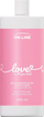 Xhel dushi On Line Love 2 në 1, losion banje dhe xhel dushi, me pioni dhe ujë trëndafili, 900 ml