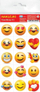 Sticker dekorativ Jako Publishing Emoticons, set me emotikone, ngjyra të shumëllojshme
