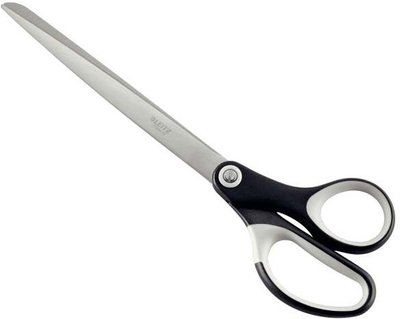 Ножици Leitz Titanium, 260 mm, ергономска рачка, црни