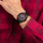 Orë për meshkuj Casio EDIFICE Premium Honda Racing Bluetooth Sync Tough Solar, e zezë