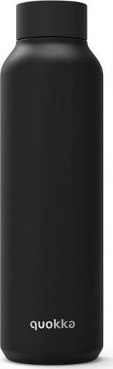 Shishe termos Quokka Black, 630 ml, çelik inox, e zezë