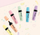 Set markerë tekstnënvizues Pelikan Highlighter 490, pastel, 6 copë