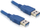 Kabllo USB Delock 82535, USB-A në USB-A, 2 m, blu