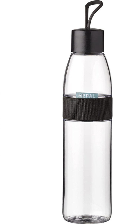 Shishe uji Mepal Ellipse, 700ml, plastikë pa BPA, e zezë