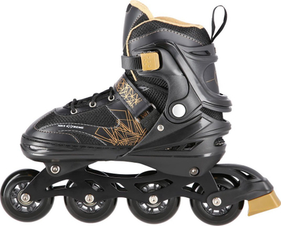Patina 4 në 1 Nils Extreme NH18192, e rregullueshme 29 33, e zezë