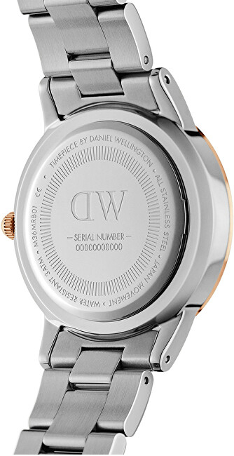 Orë për femra Daniel Wellington Iconic Link Lumine 28 DW00100359, e argjendtë/artë
