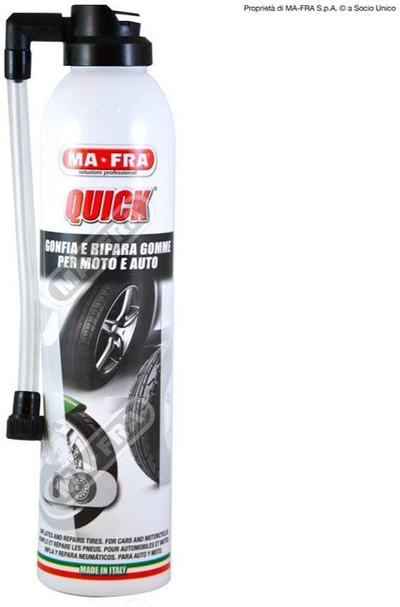 Spray për riparu gomash Mafra 300ml, për makina dhe motorra