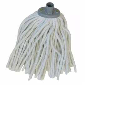 Kokë mop-i për ndërrim Sauber 24801070, 120 g, 17 cm, e bardhë