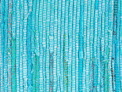 Tepih Zone Rag, pambuk, 160 x 230 cm, blu turquoise