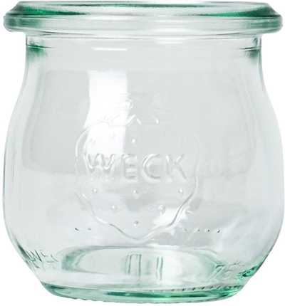 Kavanoz Tulipan Weck Original, 75 ml, set 12 copë, transparent