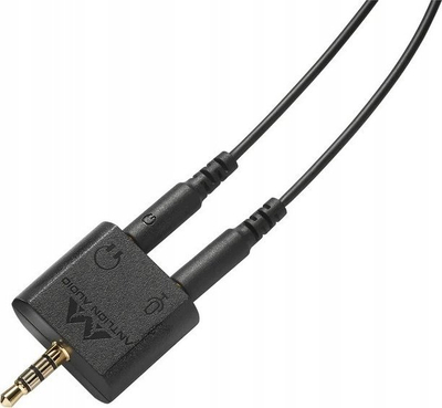 Kabllo kufjesh Antlion Audio Kimura, MMCX, me mikrofon, 2m, e zezë