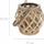 Kandil dekorativ Home Styling Collection Bamboo, bambus, 14.5x14 cm, ngjyrë natyrale
