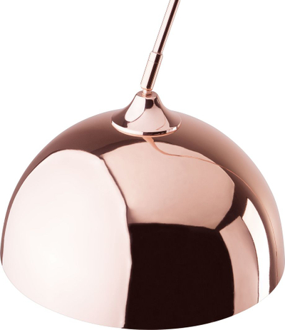 Lampë dysheme CANDELLA Metal Copper, hark metalik, ngjyrë bakri