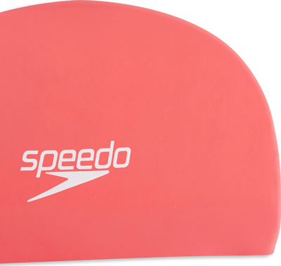 Kapelë noti Speedo Fastskin Hiro për të rritur, garuese, e kuqe me të bardhë