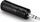 Adapter audio Hosa 1/4" TRS në 3.5mm TRS, stereo, i artë