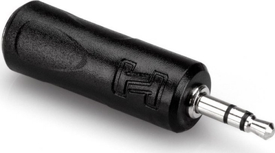 Adapter audio Hosa 1/4" TRS në 3.5mm TRS, stereo, i artë