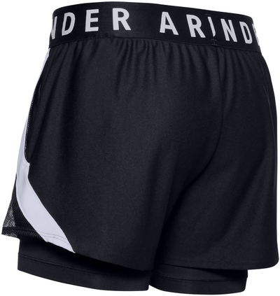 Pantallona të shkurtra Under Armour Play Up 2in1 W 1351981-001, kompresive, të zeza