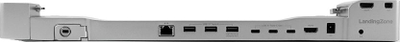Docking station LandingZone për MacBook Pro 15" Touch Bar, 4x USB C, HDMI, gri