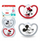 Biberon NUK Perfect Match Air Disney, 6-18 muaj, set 2 copë, i kuq