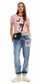 Kuletë për femra Desigual Mone Mickey Rock Magda, e zezë