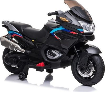 Motor elektrik lodër për fëmijë XMX609, bateri 12V, rrota EVA, i zi