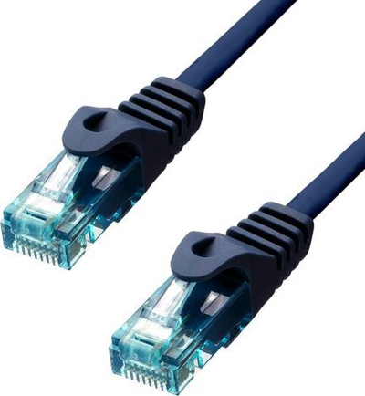 Kabllo rrjeti ProXtend CAT6A U UTP, 50 cm, LSZH, blu